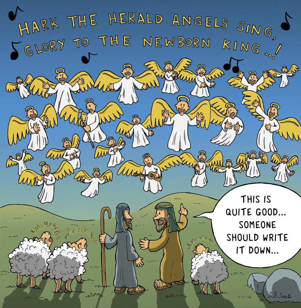Nutty Nativity Christmas Cards (pack of 5) - Re-vived