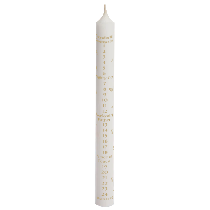 Names of Jesus Advent Candle - Isaiah 9:6 - Re-vived