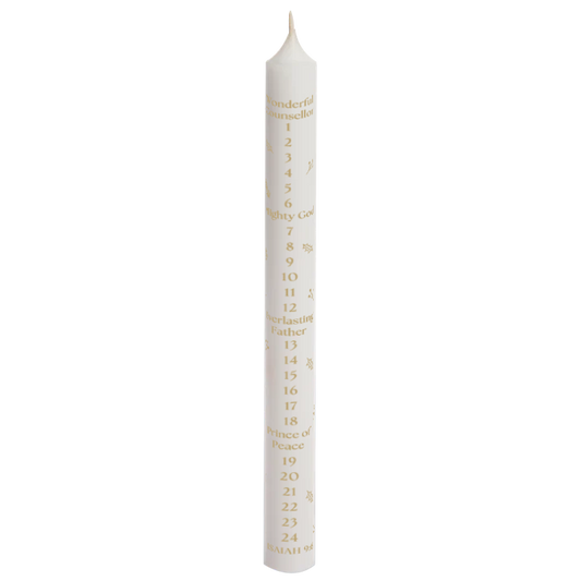 Names of Jesus Advent Candle - Isaiah 9:6 - Re-vived