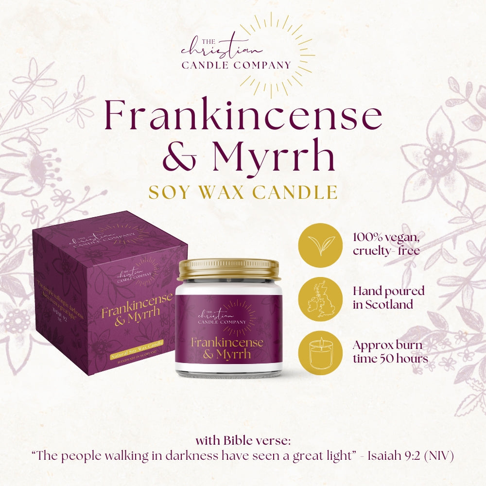Frankincense & Myrrh Jar In A Gift Box - Re-vived