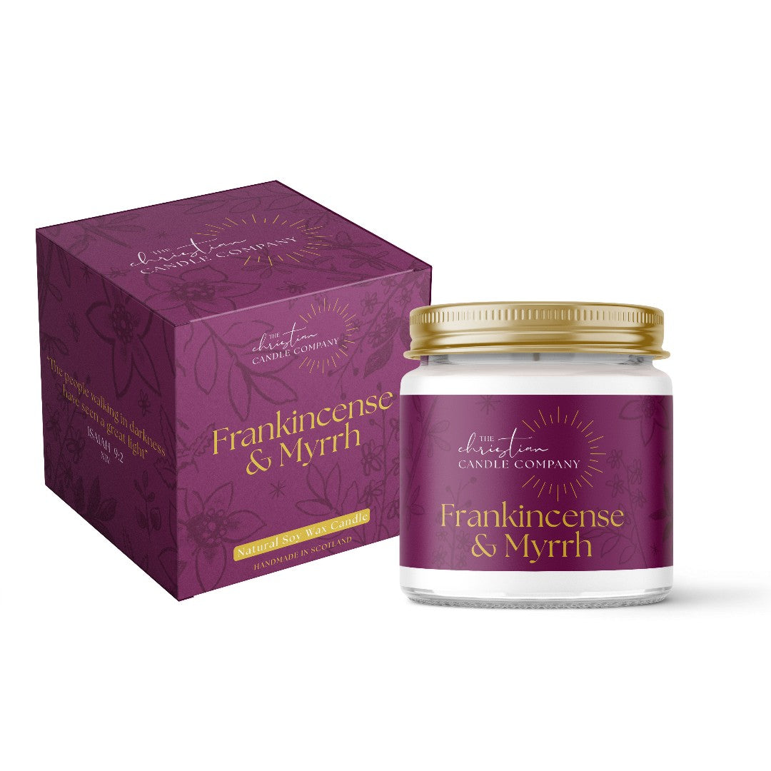 Frankincense & Myrrh Jar In A Gift Box - Re-vived