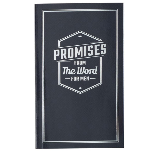 Promises From The Word For Men Indigo Blue Gift Book - Re-vived