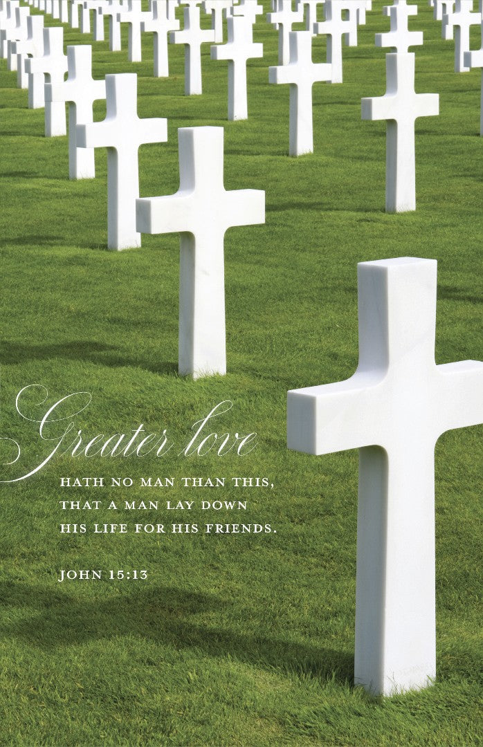 Memorial Day Bulletin: His Friends (Pack of 100) - Re-vived