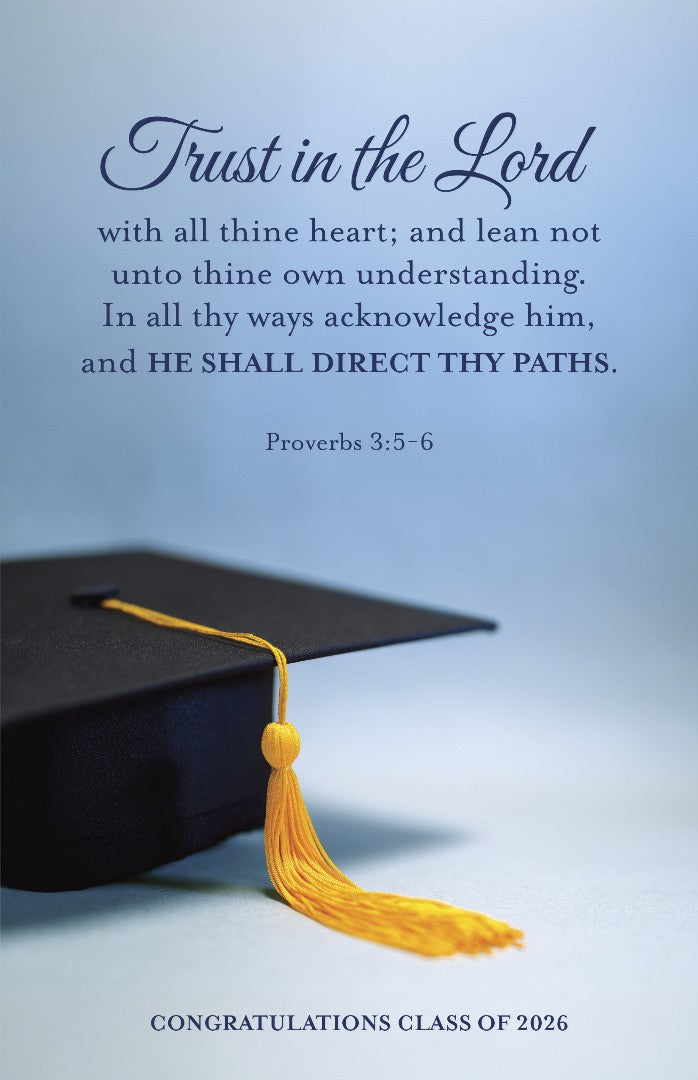 Graduation Bulletin: Congratulations 2026 (Pack of 100) - Re-vived