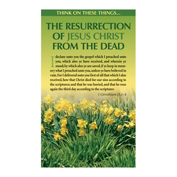 The Resurrection of Jesus Christ Tracts (pack of 50) - Re-vived