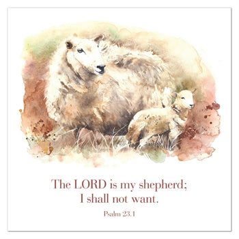 The Lord is My Shepherd Greeting Cards (pack of 6) - Re-vived