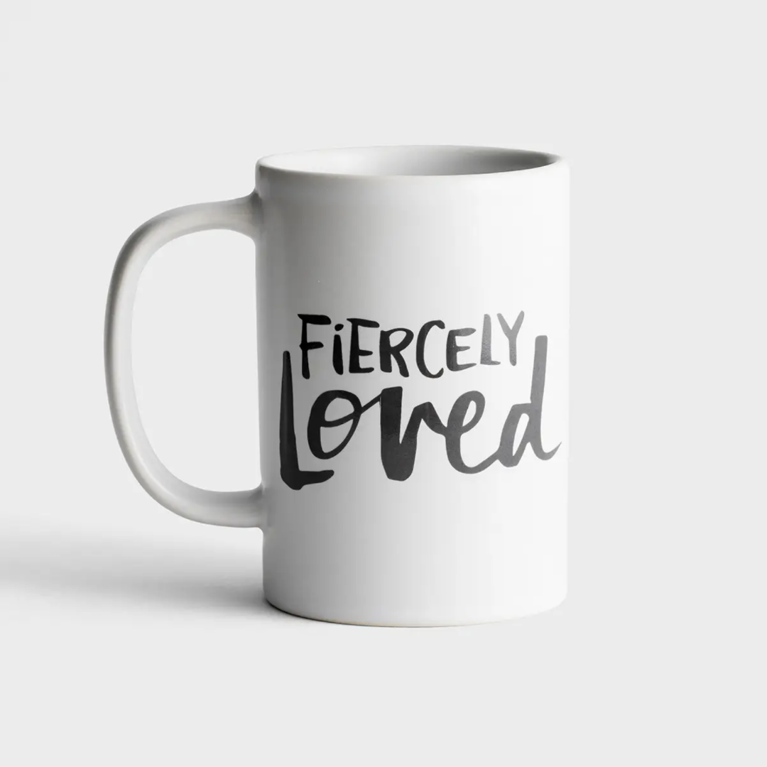 Fiercely Loved - True and Write Mug - Re-vived