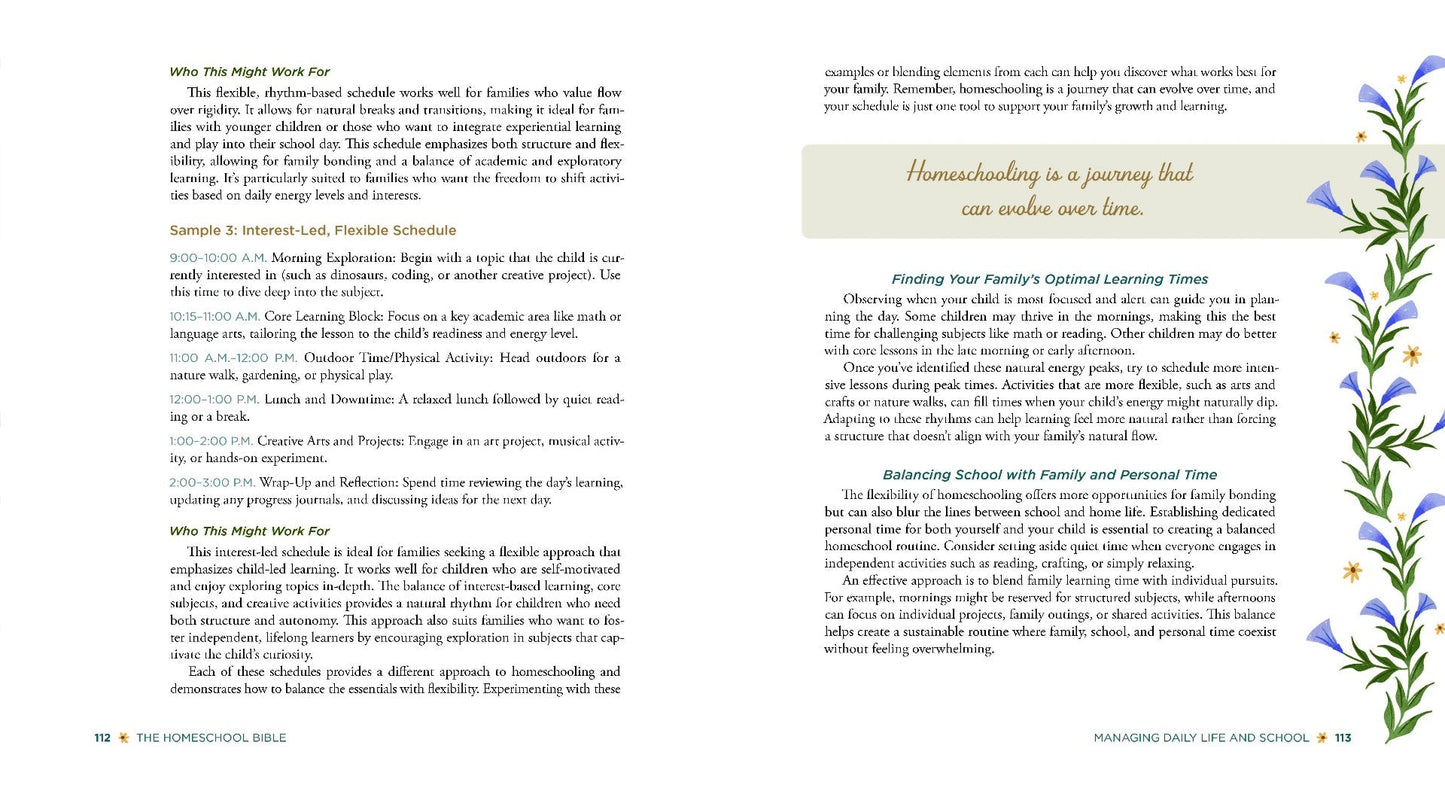 The Homeschool Bible - Re-vived