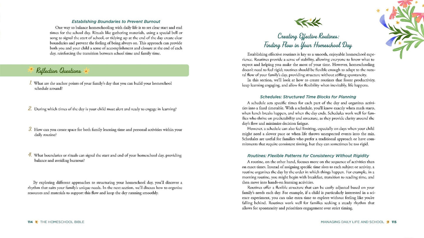 The Homeschool Bible - Re-vived