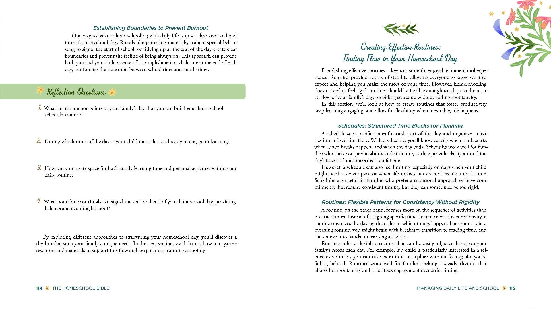 The Homeschool Bible - Re-vived