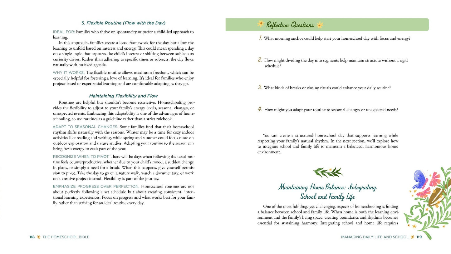 The Homeschool Bible - Re-vived