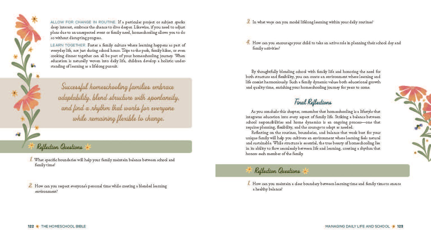 The Homeschool Bible - Re-vived