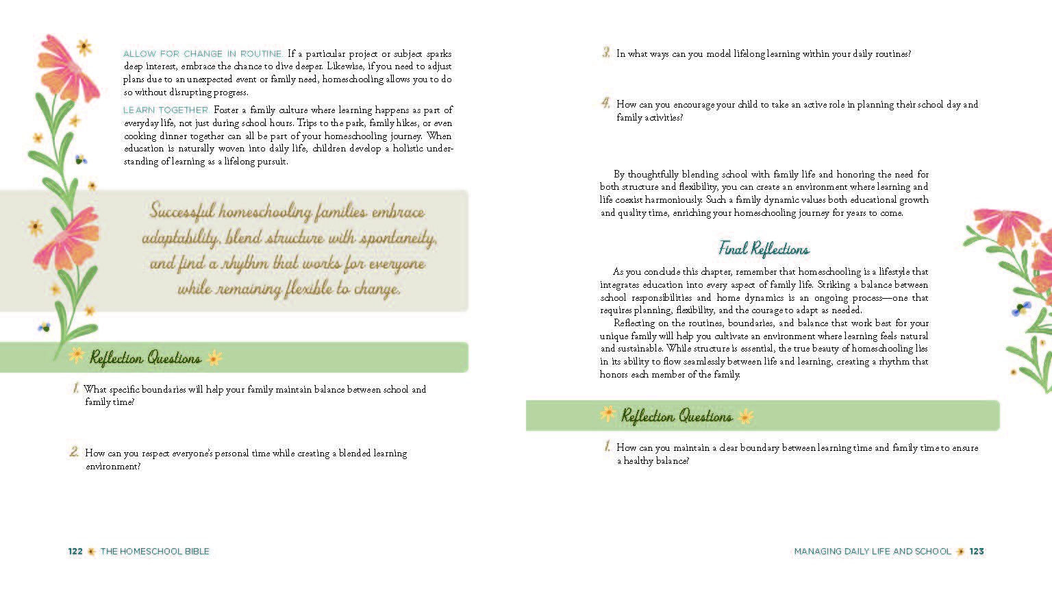 The Homeschool Bible - Re-vived