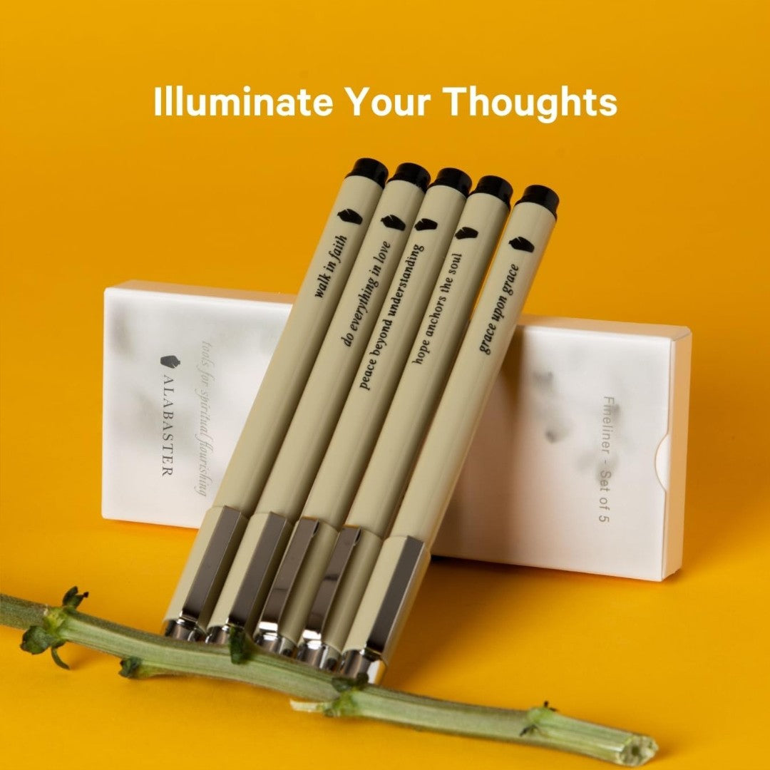 Evergreen Fineliner Pen Variety Pack - Re-vived
