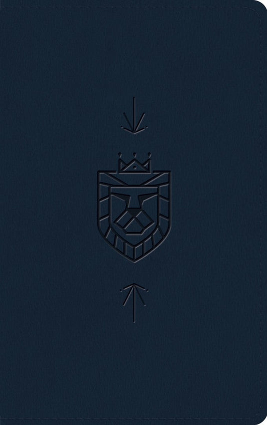 ESV Holy Bible for Kids, Dark Blue, Lion Of Judah Design - Re-vived