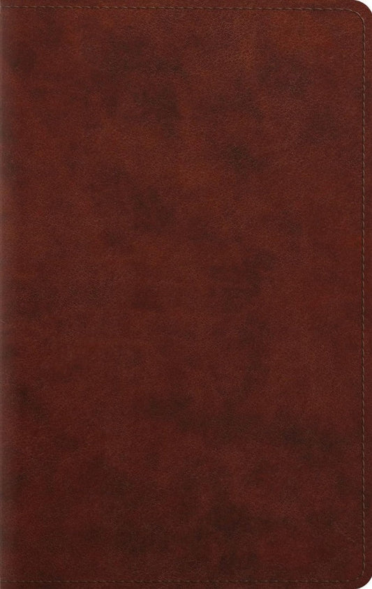 ESV Giant Print Personal Size Bible, Chestnut - Re-vived