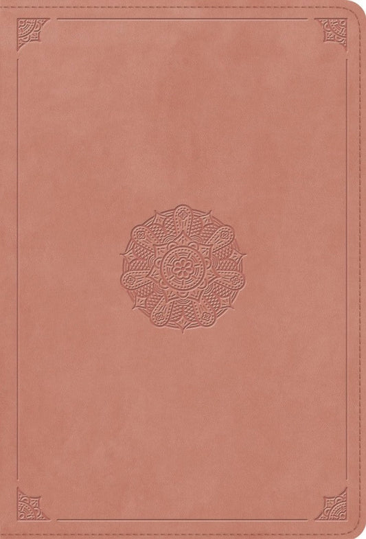 ESV Giant Print Value Thinline Bible, Blush Rose - Re-vived