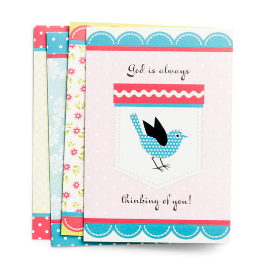Thinking Of You - Pockets Of Inspiration - 12 Boxed Cards - Re-vived
