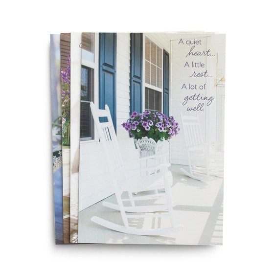 Get Well - Sunny Days - 12 Boxed Cards - Re-vived