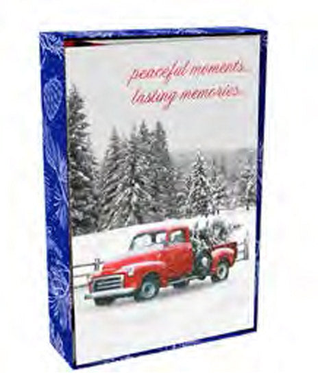 Premium Christmas Card Box - Peaceful Moments (18 Cards) - Re-vived