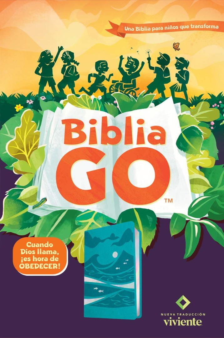 Biblia Go Para Niños NTV (Sentipiel, Verde Azulado) - Re-vived