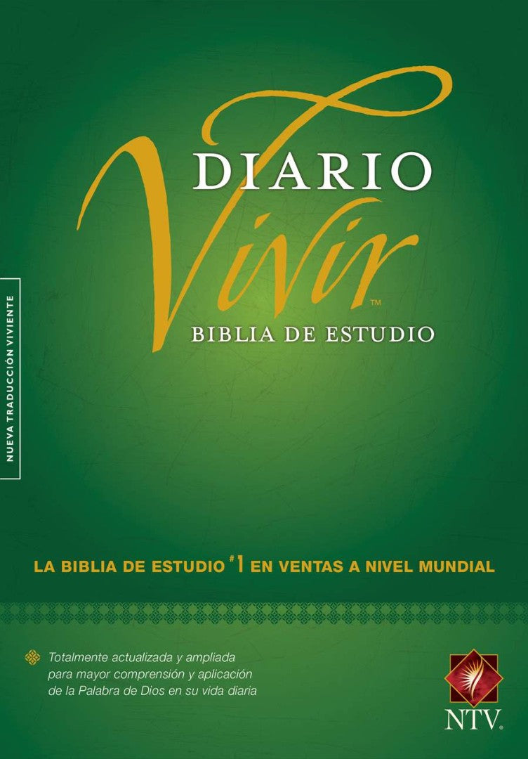 Biblia De Estudio Del Diario Vivir NTV - Re-vived