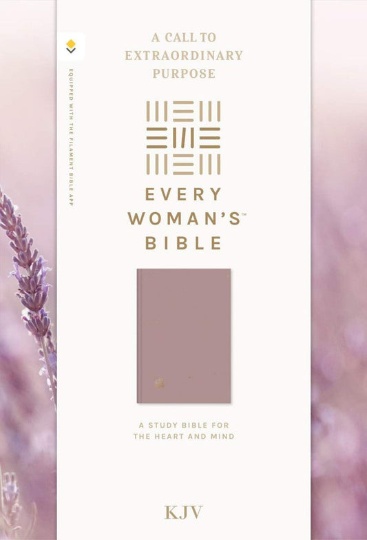KJV Every Woman's Bible, Filament Enabled, Plum - Re-vived
