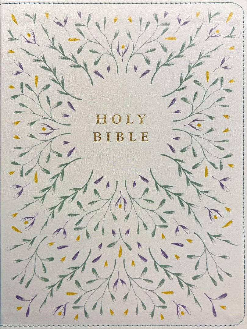 NLT Wide Margin Bible, Filament Ed., Grace & Bloom, Indexed - Re-vived