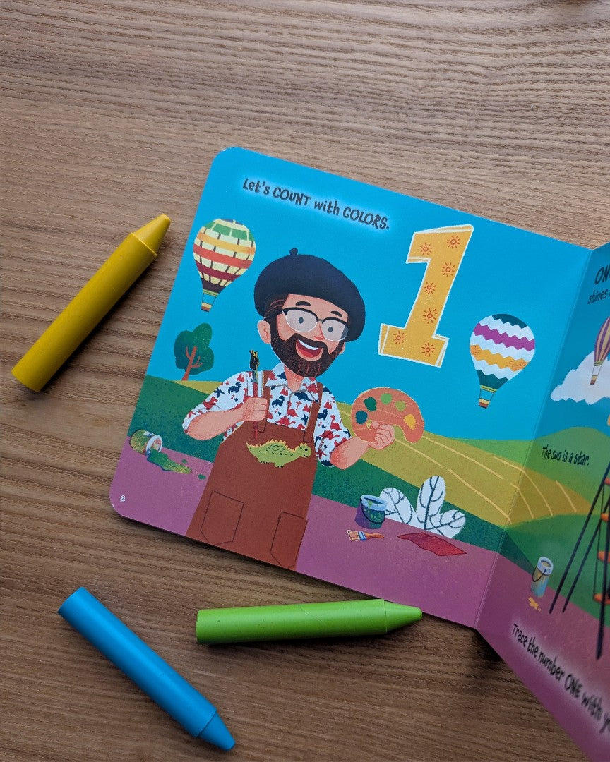 Super Simple Colors and Counting with Dr. Fizzlebop