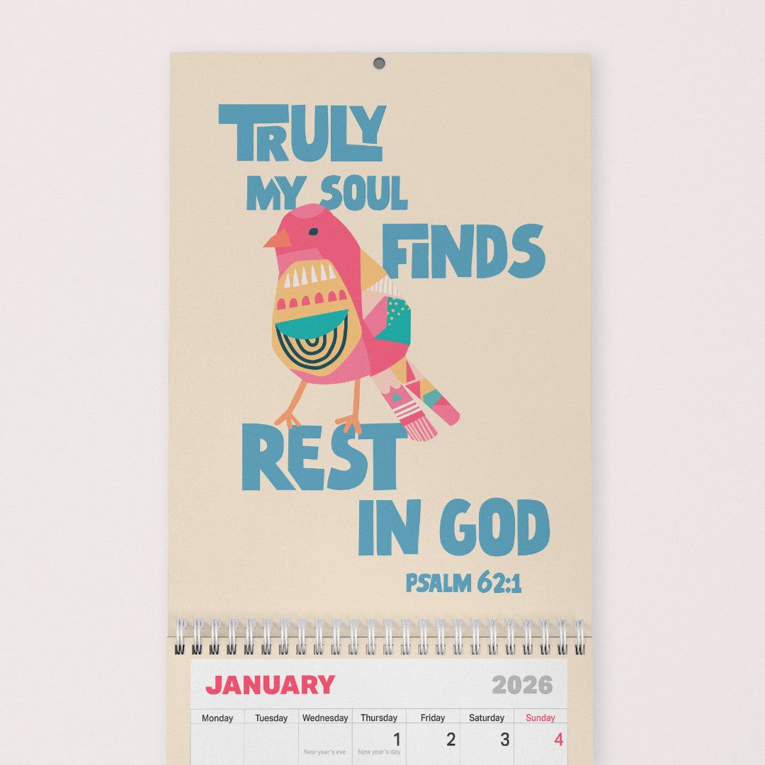 2026 His Compassions Never Fail Calendar - Re-vived