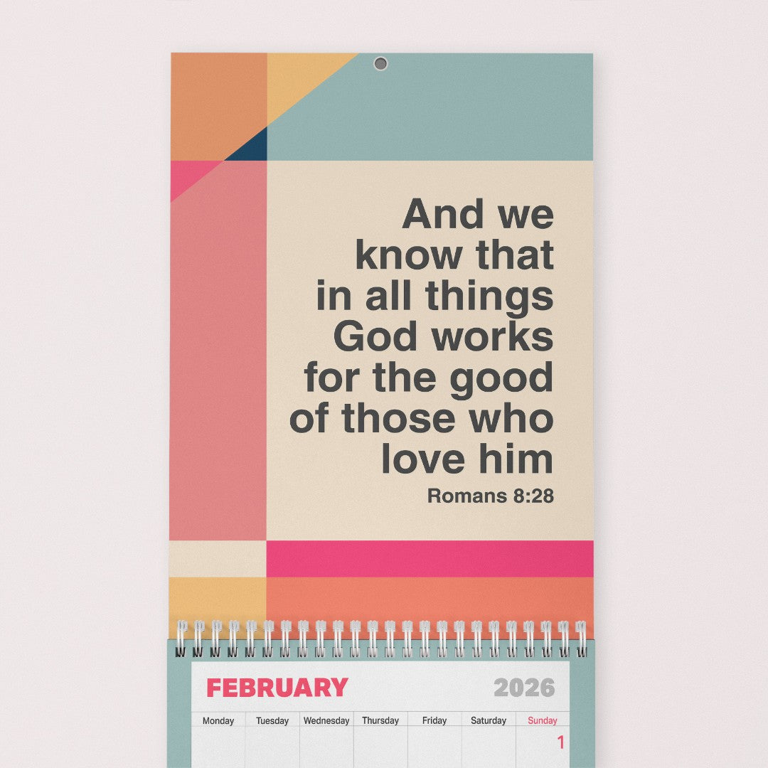 2026 His Compassions Never Fail Calendar - Re-vived