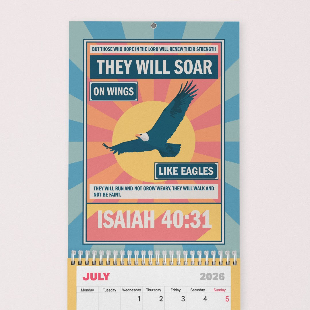 2026 His Compassions Never Fail Calendar - Re-vived