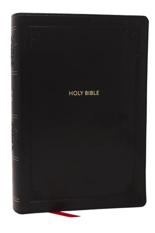 KJV Giant Print End-Of-Verse Reference Bible, Black - Re-vived
