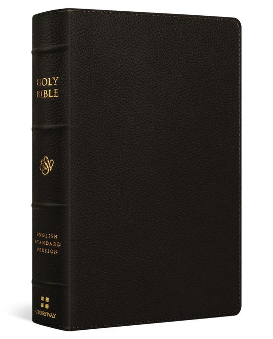 ESV Giant Print Personal Size Bible, Red Letter, Deep Brown - Re-vived