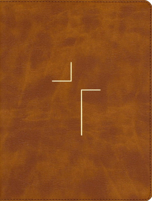 The Jesus Bible, ESV Edition, Leathersoft, Tan - Re-vived