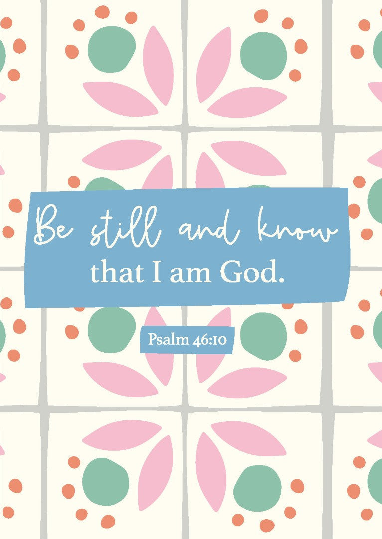 Be Still Postcard - Pack Of 12 - Re-vived
