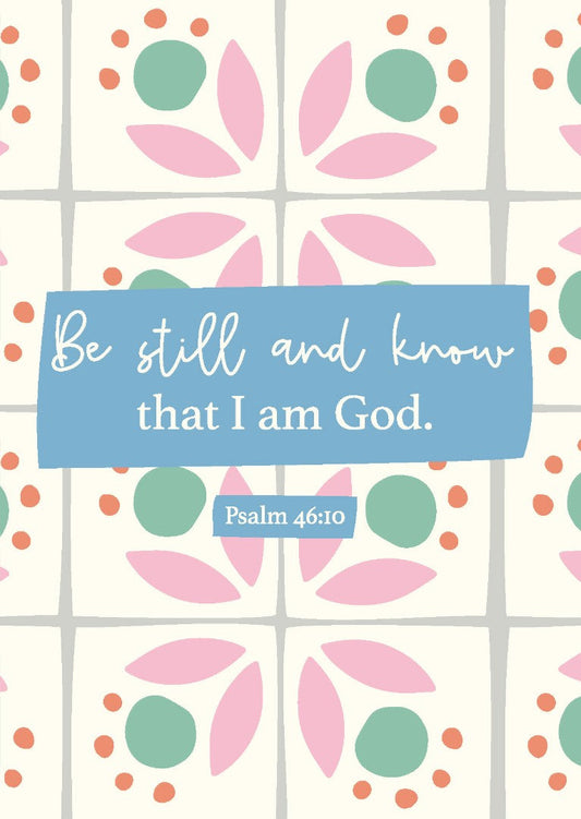 Be Still Postcard - Pack Of 12 - Re-vived