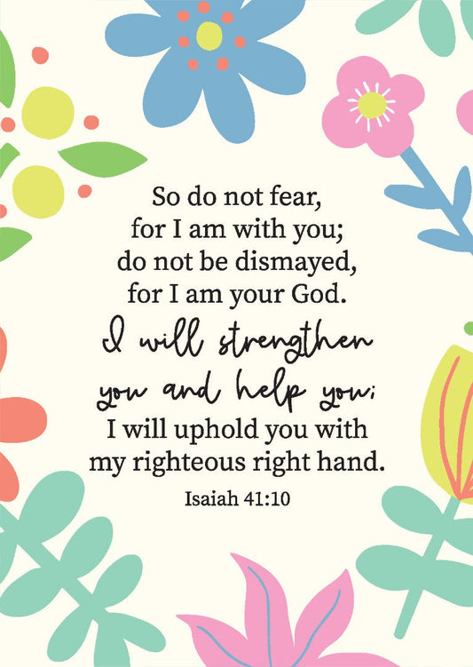Do Not Fear Postcard - Pack Of 12 - Re-vived