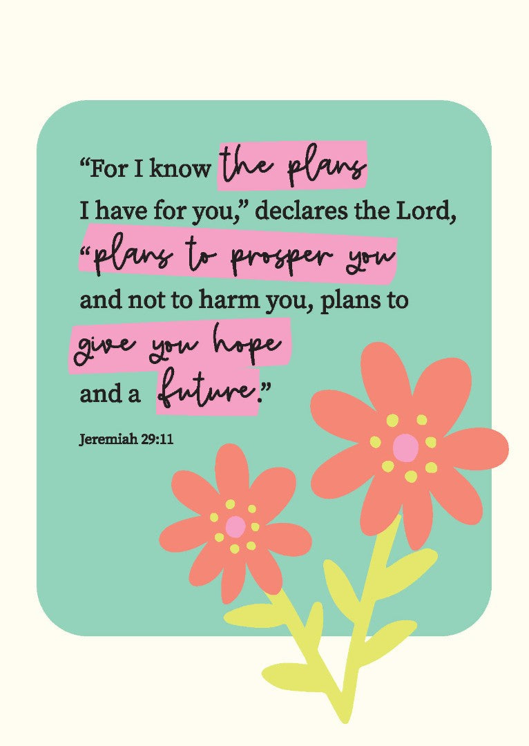 For I Know Postcard - Pack Of 12 - Re-vived