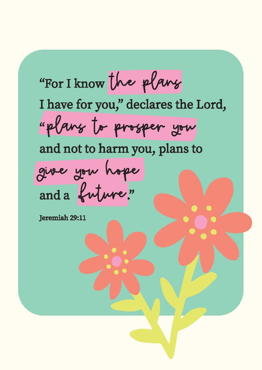 For I Know Postcard - Pack Of 12 - Re-vived