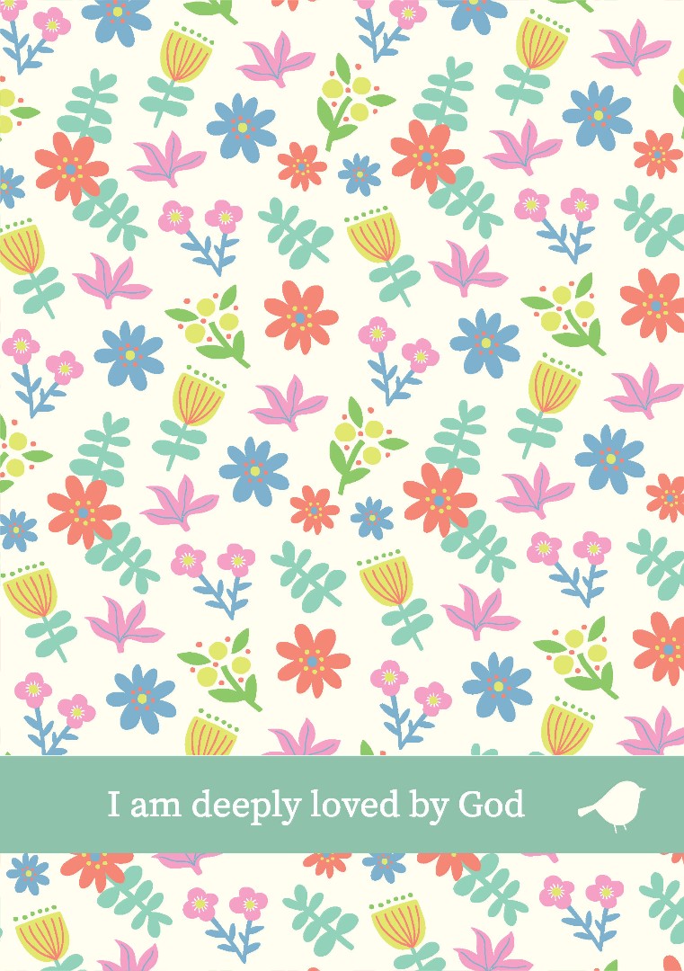 I Am Deeply Loved A5 Notebook - Re-vived