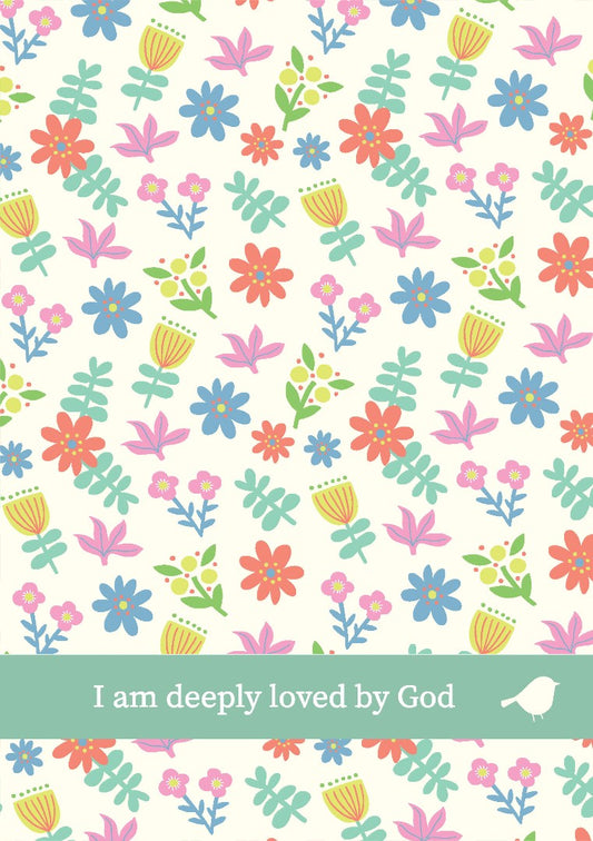 I Am Deeply Loved A5 Notebook - Re-vived