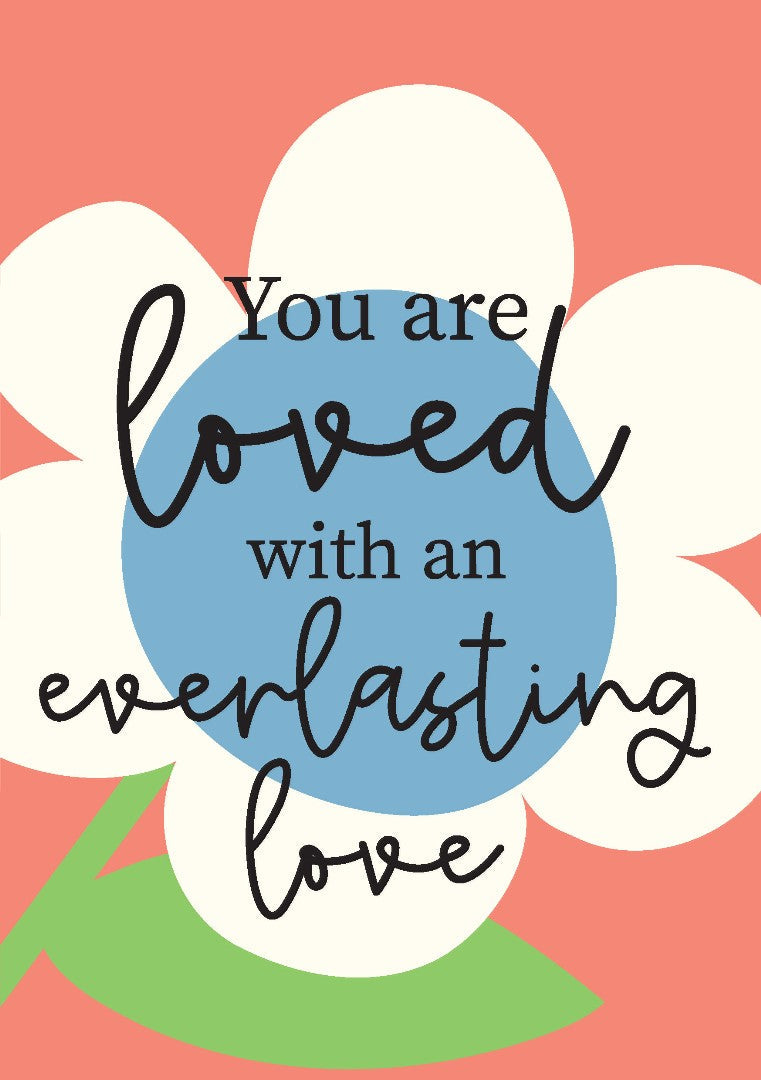 You Are Loved Flower A5 Notebook - Re-vived