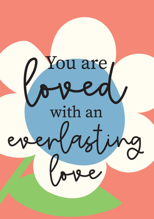 You Are Loved Flower A5 Notebook - Re-vived