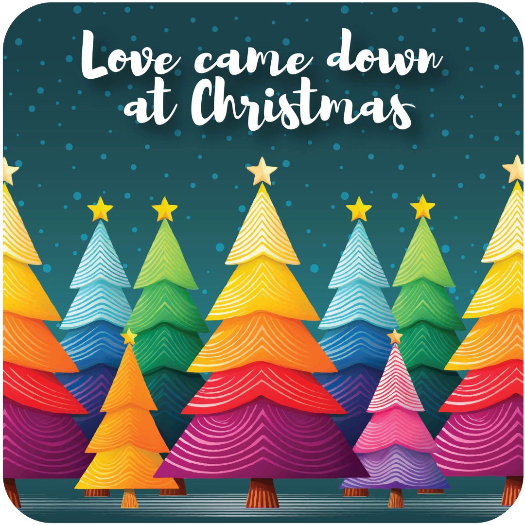 Christmas Love Cork Coaster - Re-vived