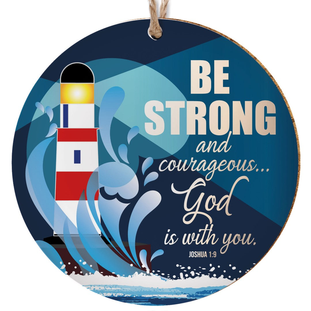 Be Strong Ceramic Hanging Decoration - Re-vived