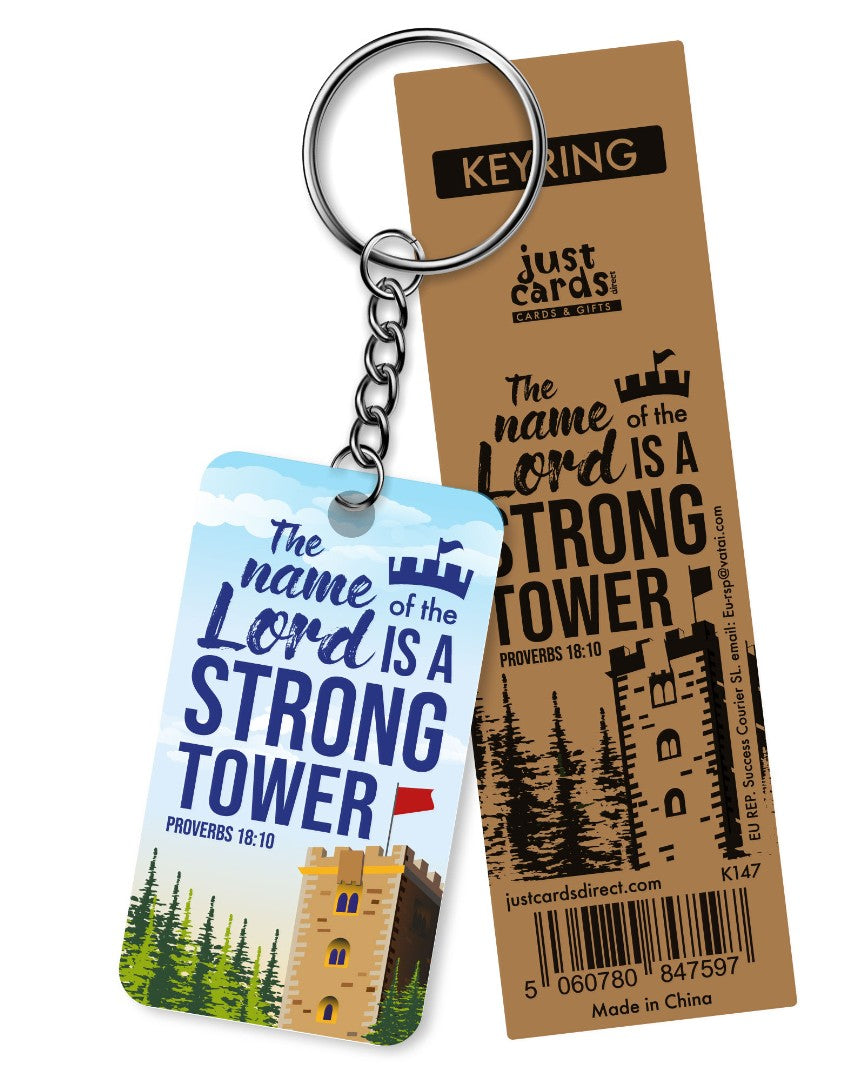Strong Tower Keyring - Re-vived