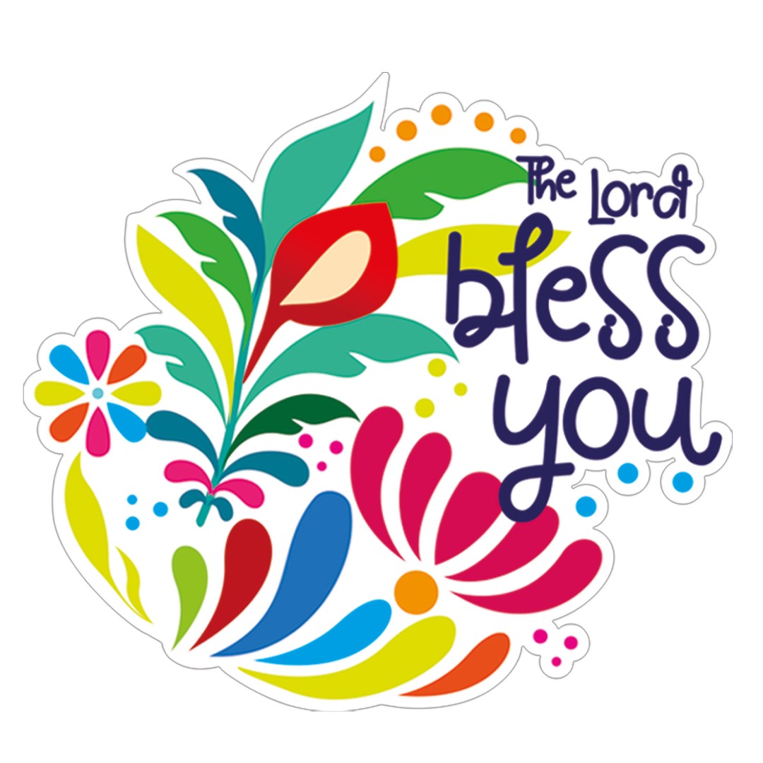 The Lord Bless You Vinyl Sticker - Re-vived