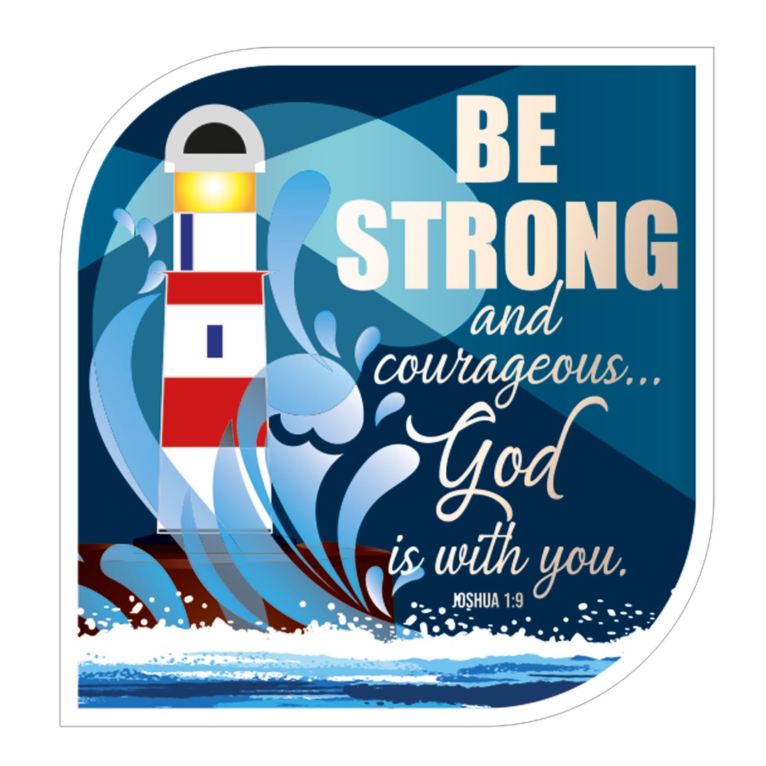 Be Strong Vinyl Sticker - Re-vived