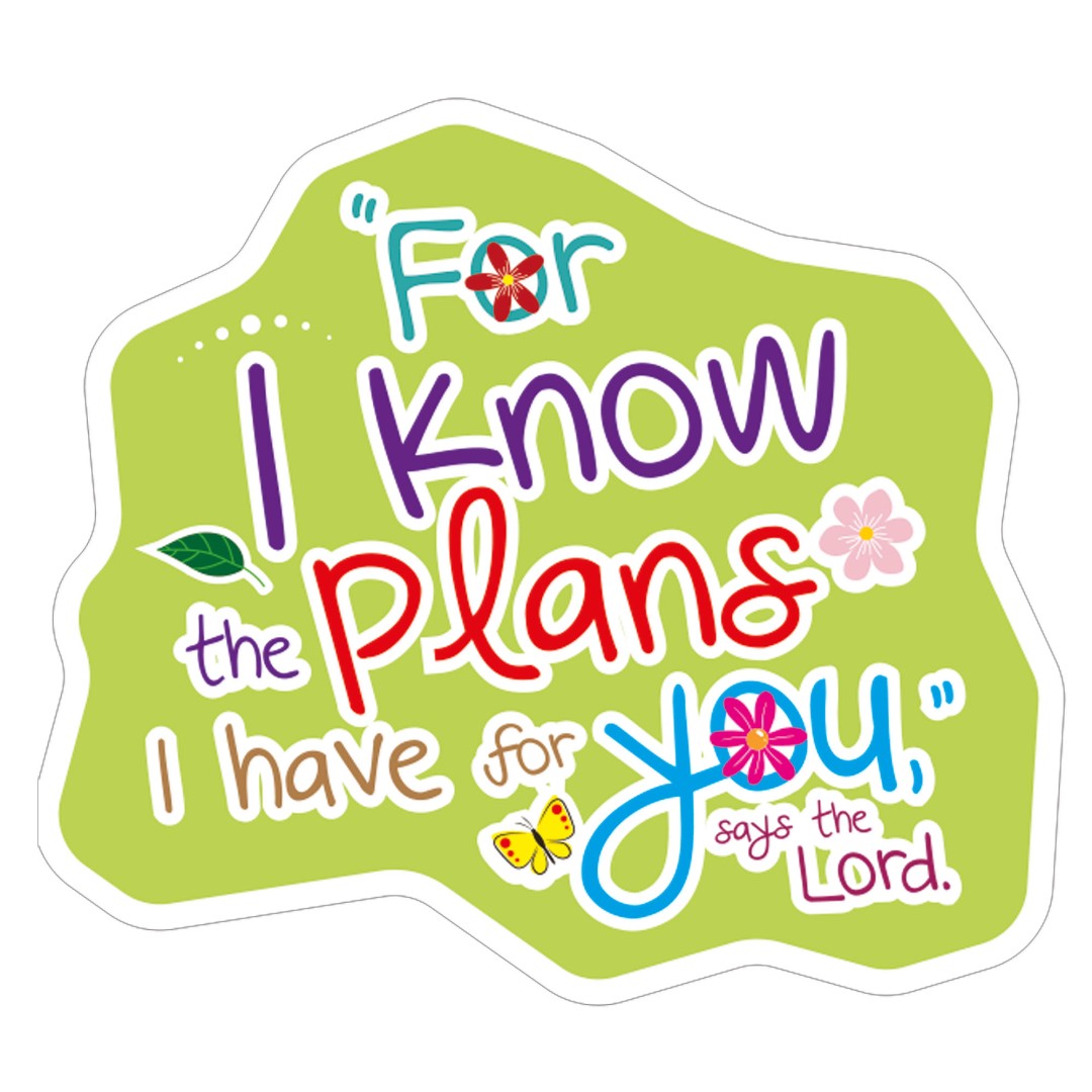 I Know The Plans Vinyl Sticker - Re-vived